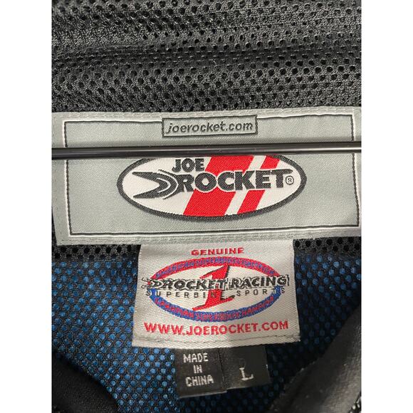 Joe Rocket Phoenix 4.0 Mesh Motorcycle Jacket Black Armor L Riding Racing - Picture 3 of 12